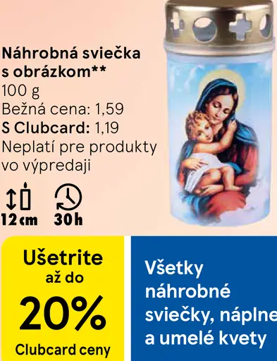 Náhrobná sviečka