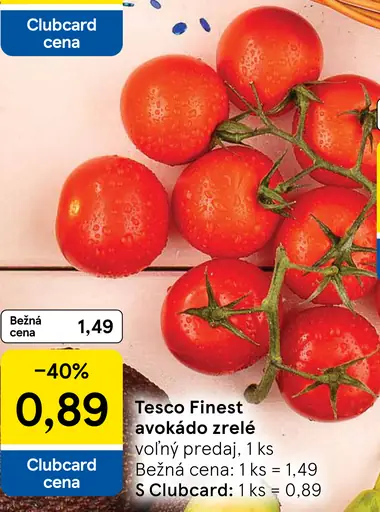 Tesco Finest avokádo zrelé