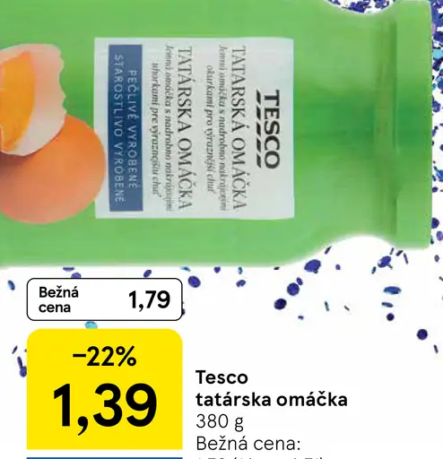 Tesco tatárska omáčka