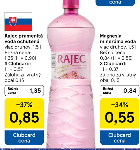 Rajec Pramenitá voda sýtená
