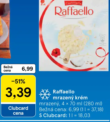 Raffaello Mrazený krém