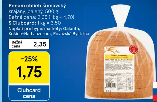 Penam Chlieb šumavský