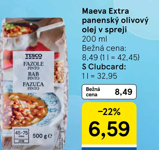 Tesco fazuľa Pinto