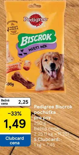 Pedigree Biscrok pochúťka pre psy