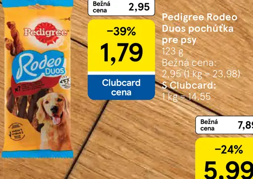 Pedigree Rodeo pochúťka pre psa
