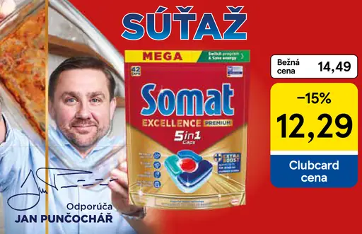 Somat kapsuly do umývačky riadu