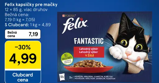 Felix kapsičky pre mačky