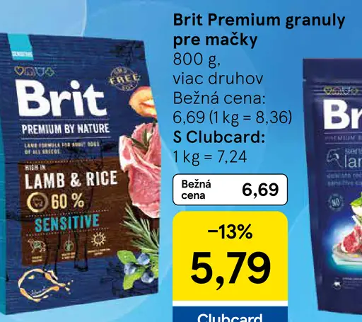 Brit Premium granuly pre psy
