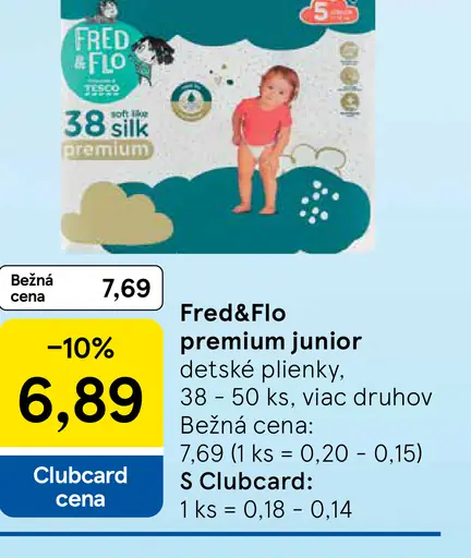 Fred&Flo prémiové plienky