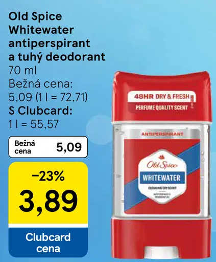 Old Spice Whitewater deodorant