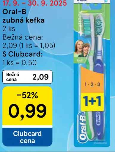 Oral-B zubná kefka