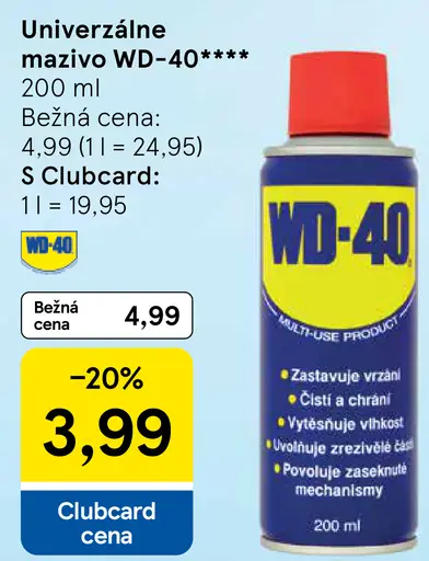 WD-40 Univerzálne mazivo