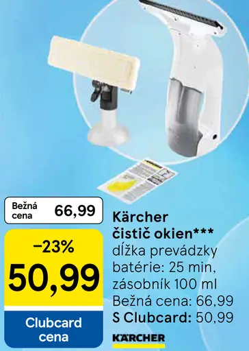 Kärcher čistič okien
