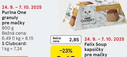 Purina Gourmet Revelations jemná paštéta pre mačky