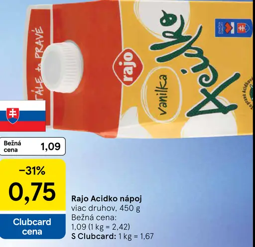 Rajo Acidko nápoj