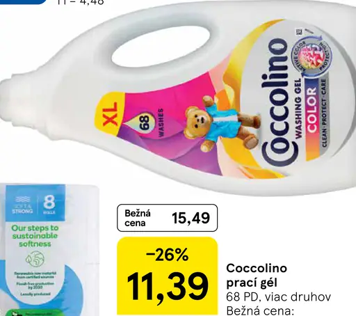Coccolino prací gél