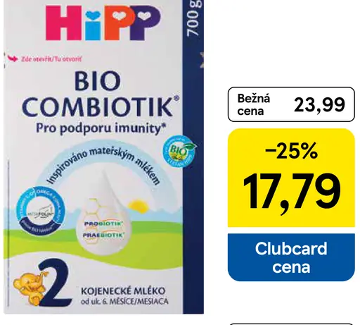 Hipp Combiotik mliečna dojčenská výživa
