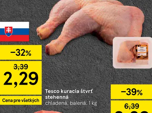 Tesco kuracia štvrť stehenná