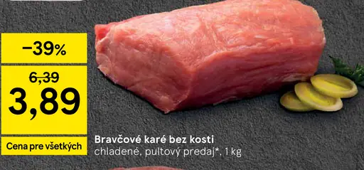 Bravčové stehno bez kosti