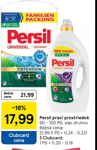 Persil prací prostriedok