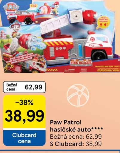 Paw Patrol hasičské auto