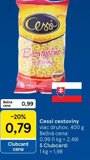 Cessi cestoviny