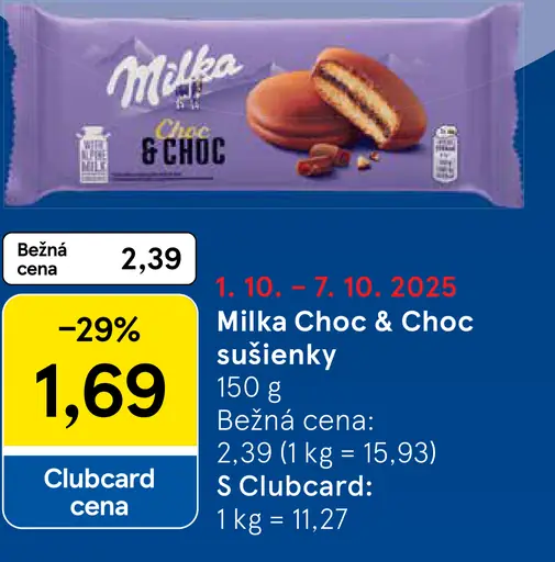 Milka Choc & Choc sušienky