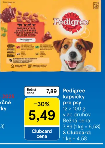 Pedigree kapsičky pre psy