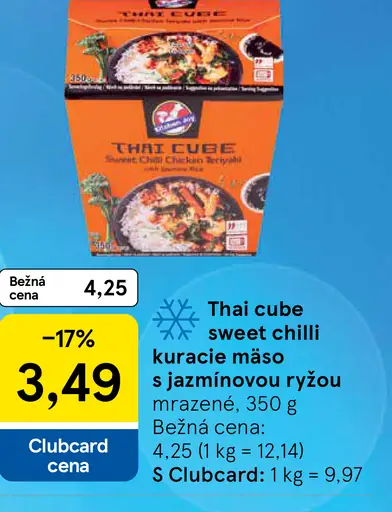 Thai cube sweet chilli kuracie mäso s jazmínovou ryžou