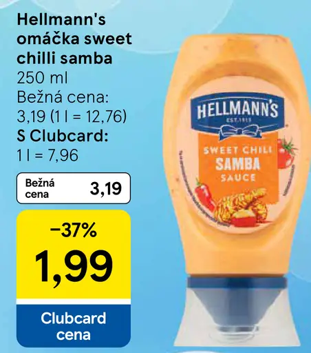 Hellmann's omáčka sweet chilli samba