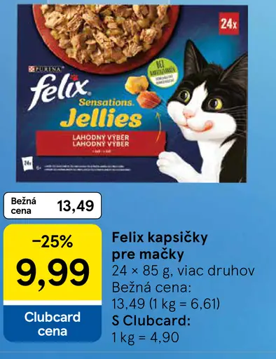 Felix kapsičky pre mačky