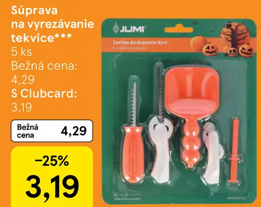 Súprava na vyrezávanie tekvice