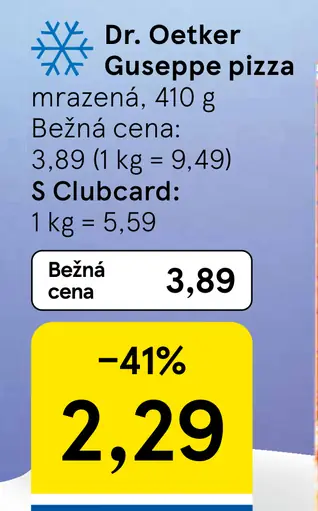 Dr. Oetker Guseppe mrazená pizza