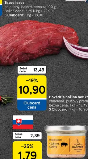 Tesco losos