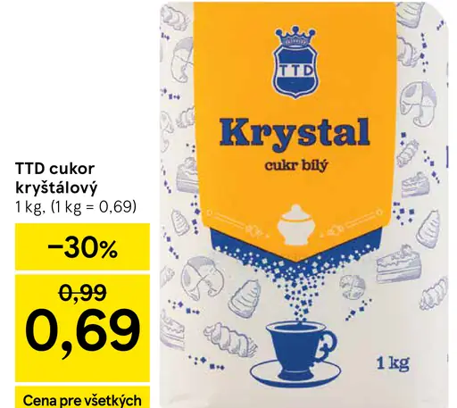 TTD Cukor kryštálový