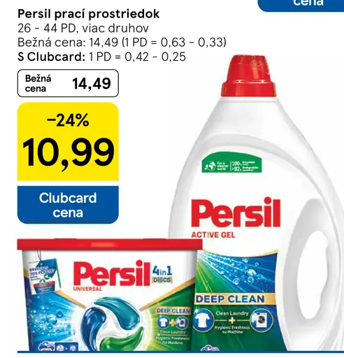 Persil prací prostriedok