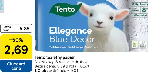 Tento toaletný papier