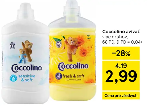 Coccolino aviváž