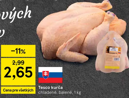 Tesco kurča