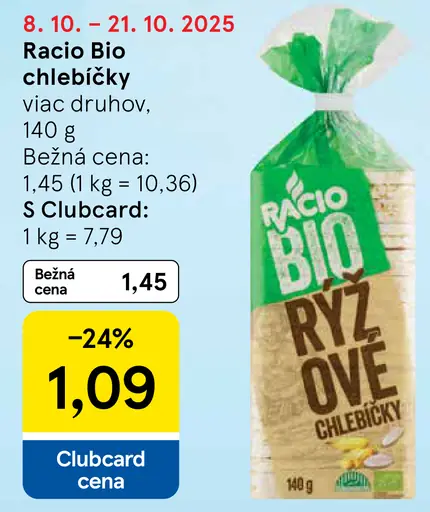 Racio BIO Chlebíčky