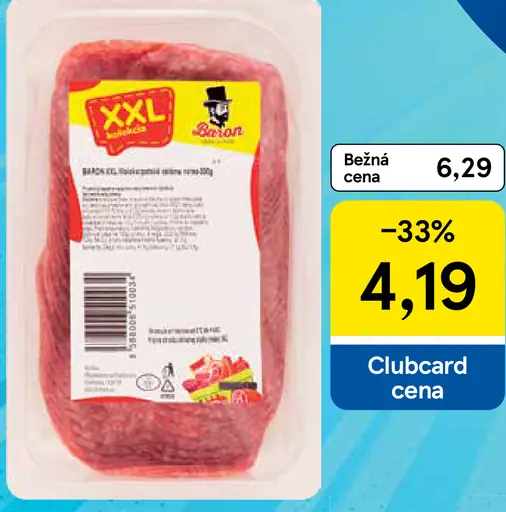Baron malokarpatská saláma