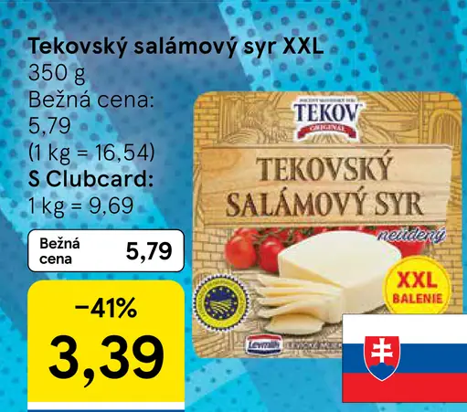 Tekovský salámový syr