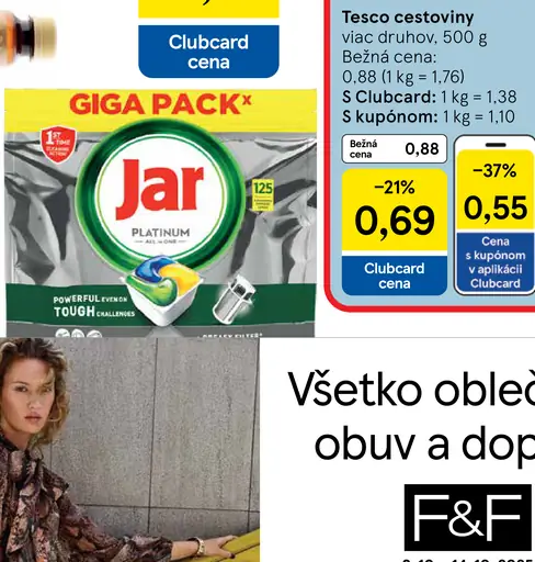 Jar Tablety do umývačky
