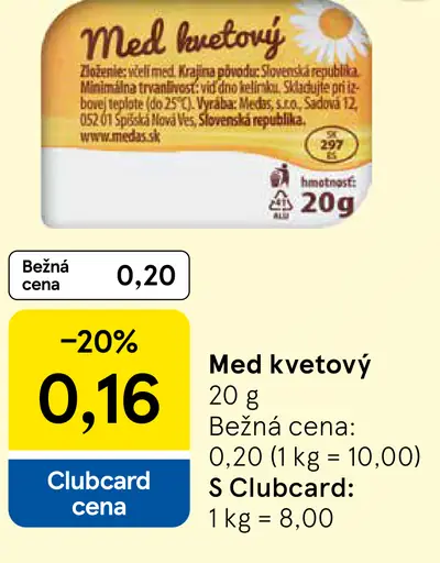 Med kvetový