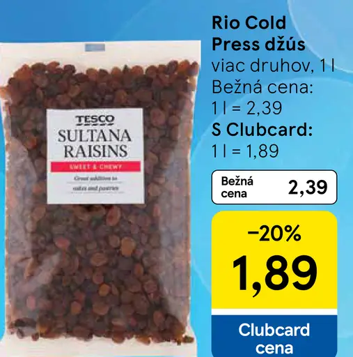 Tesco hrozienka