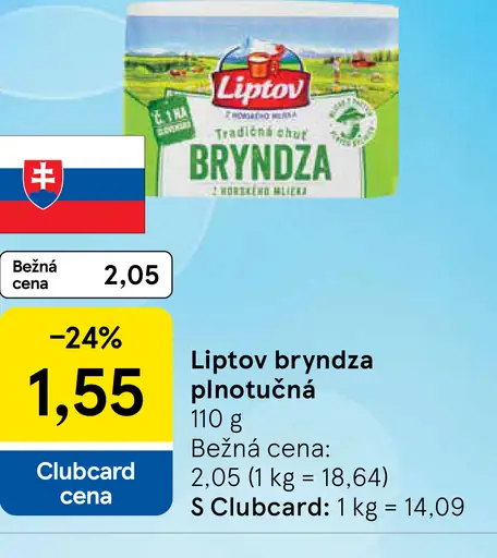 Liptov Bryndza Plnotučná