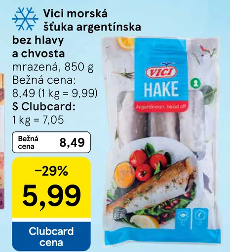 Vici morská šťuka argentínska