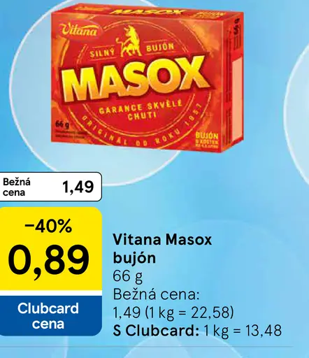 Vitana Masox bujón