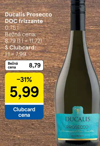 Ducalis Prosecco DOC Frizzante