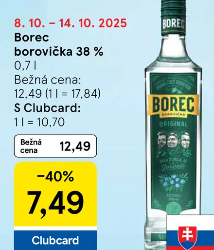 Borec borovička